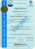 Certificat ISO 9001