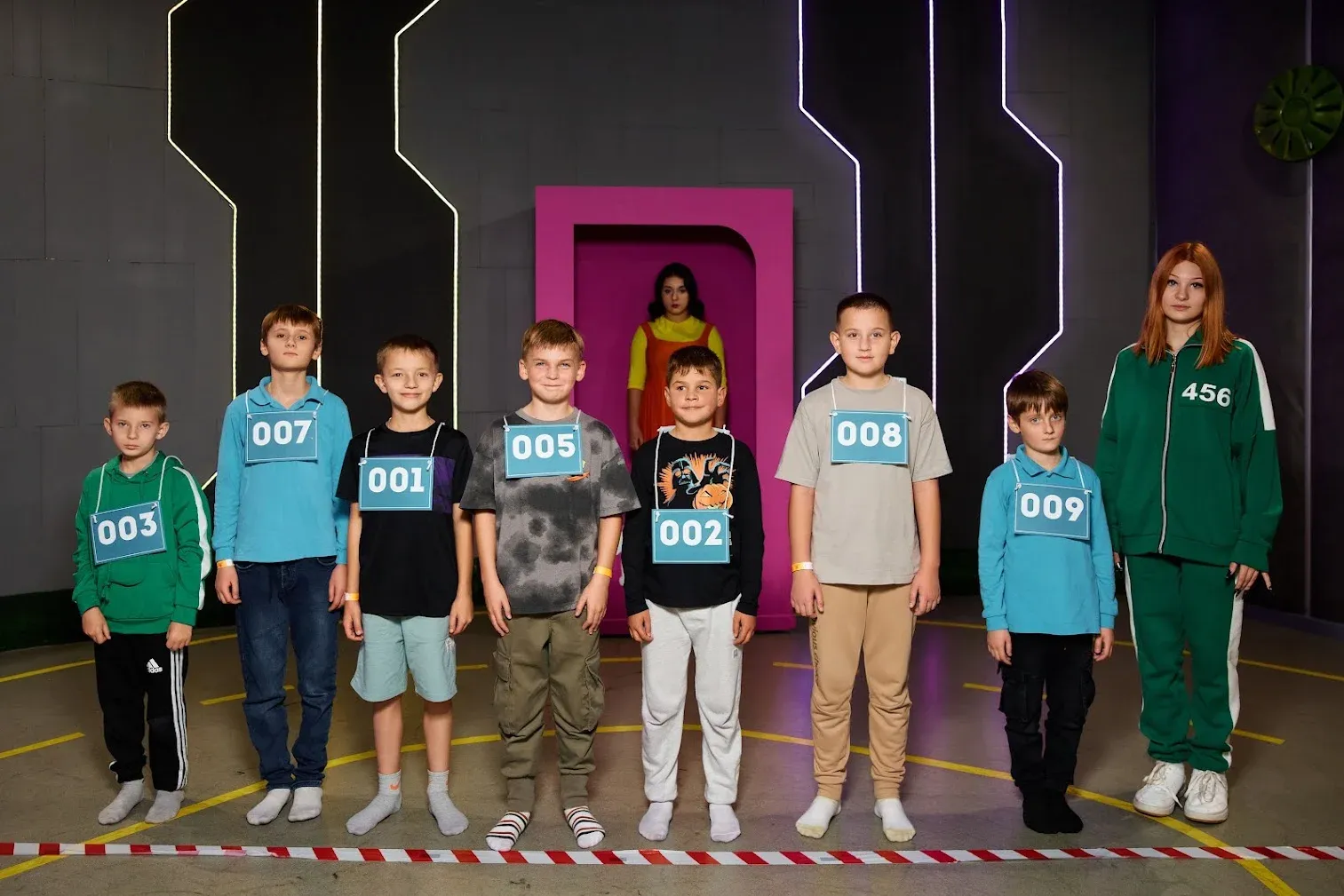 Команда дітей на лазертазі Dream Club