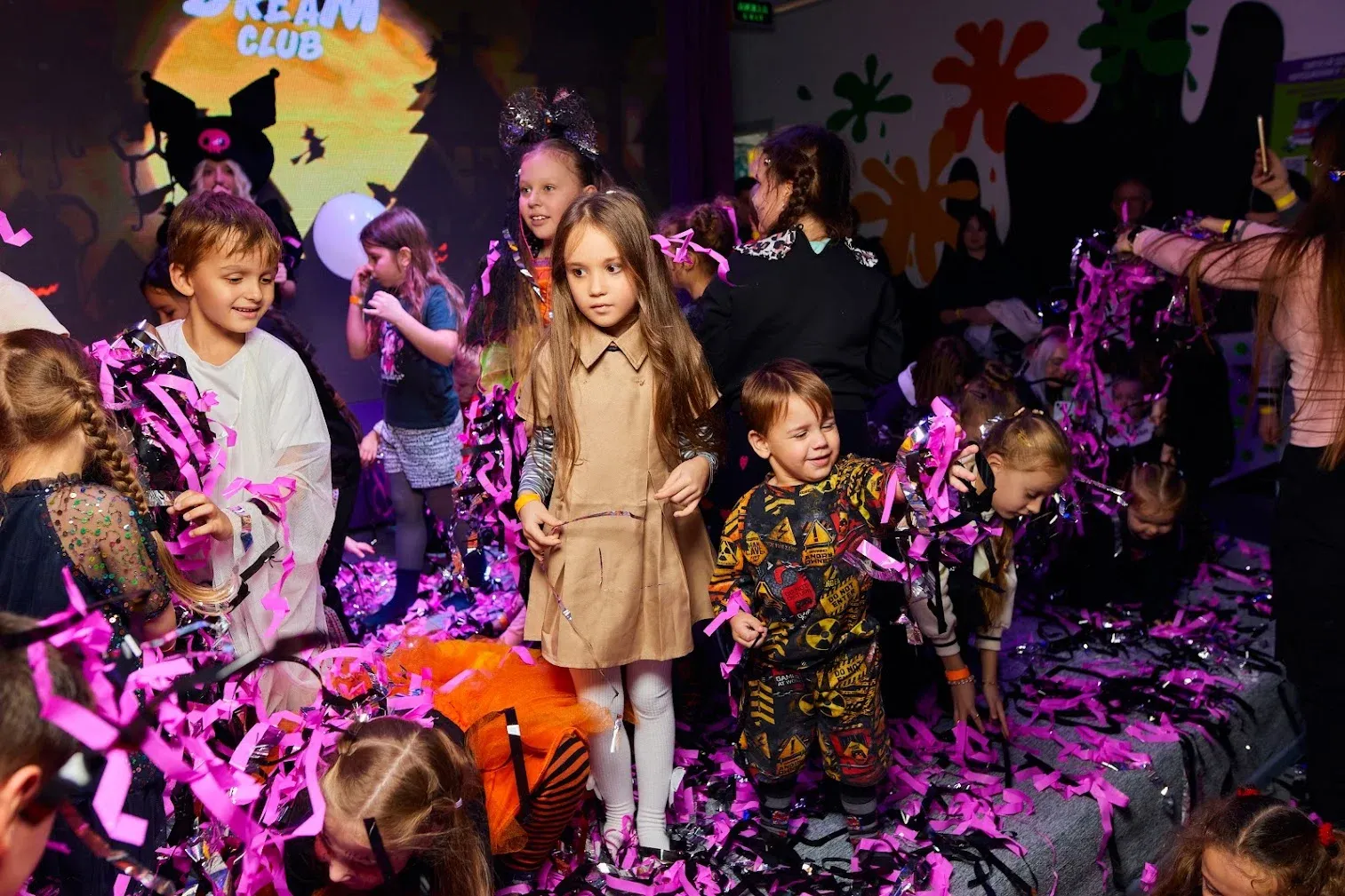 Емоції дітей на вечірці Dream Club